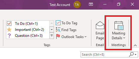Turning OneNote items into Outlook calendar events